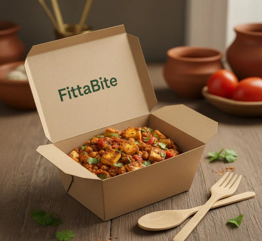 Spicy Paneer Soya Masala Bow FittaBite