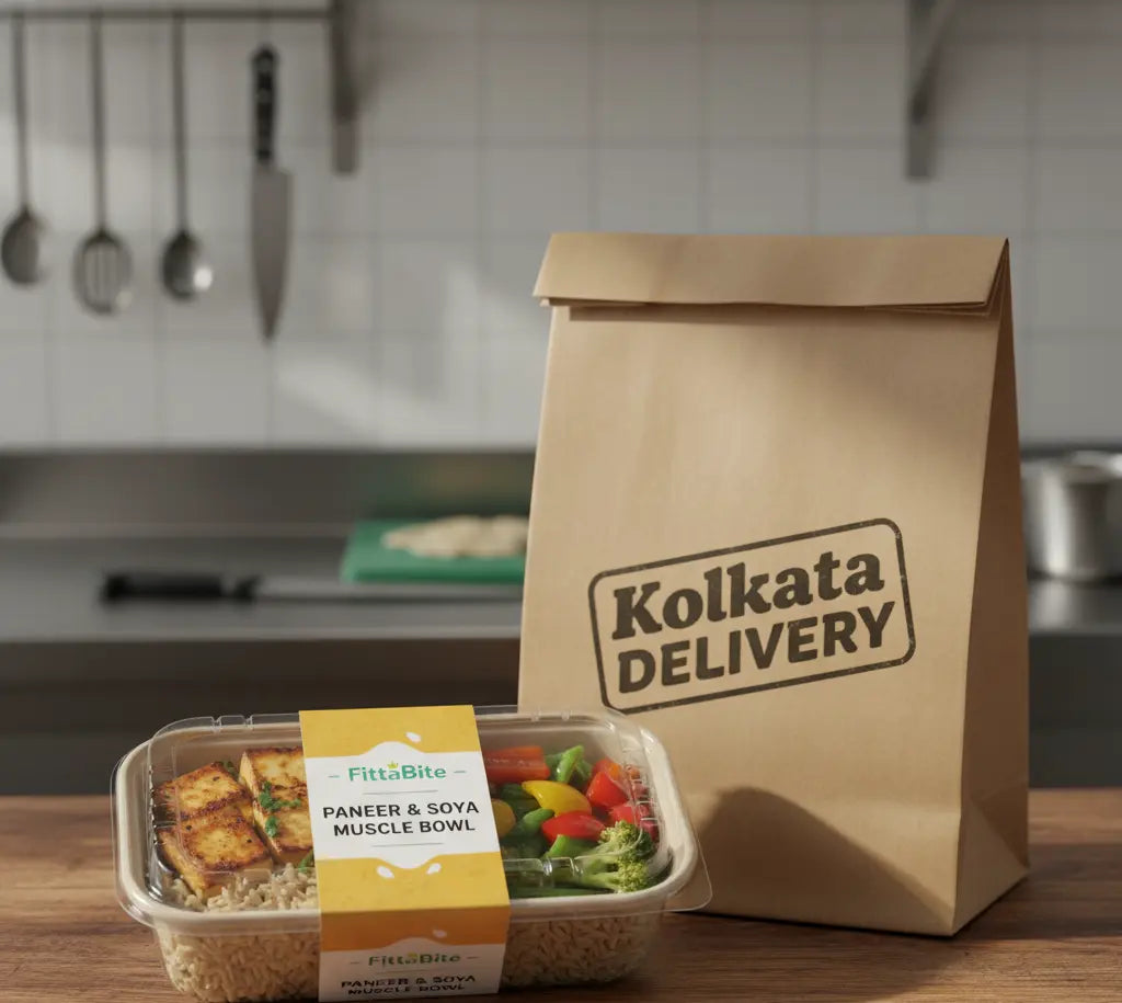 Paneer & Soya Muscle Bowl FittaBite, Kolkata