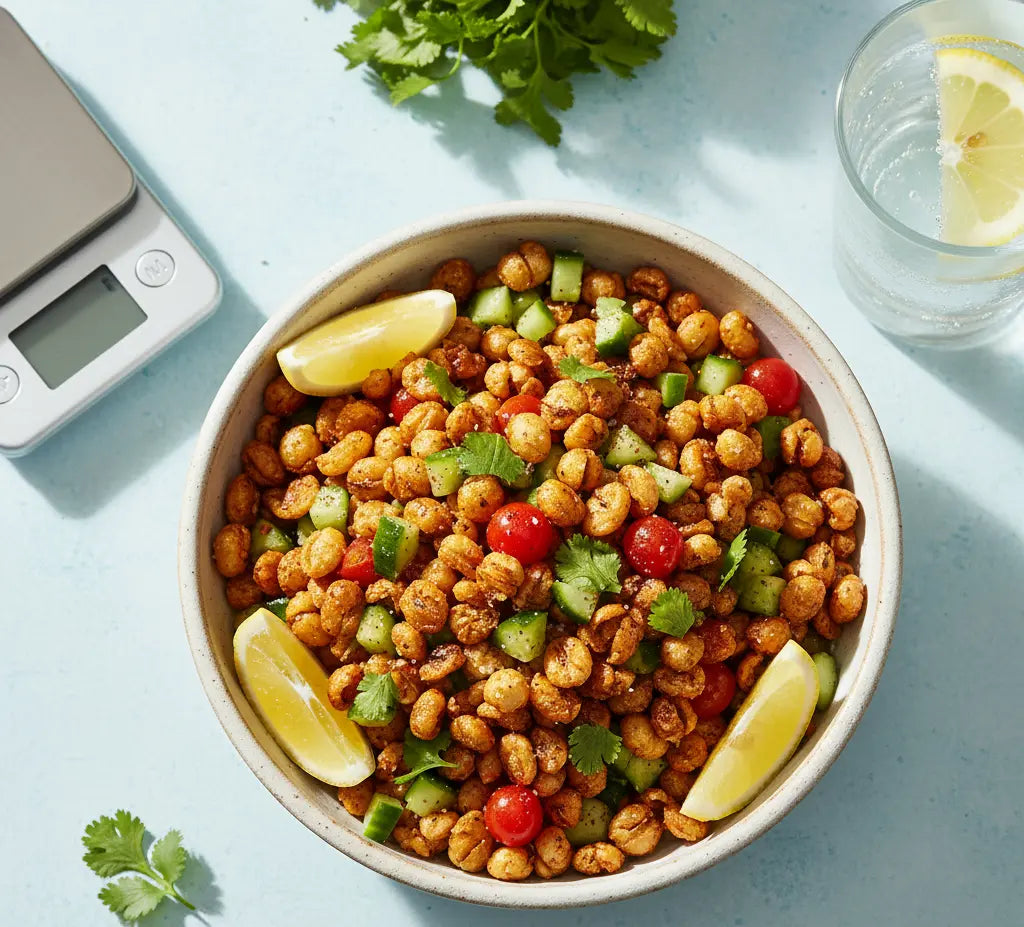 Makhana Chaat Fitta Bite